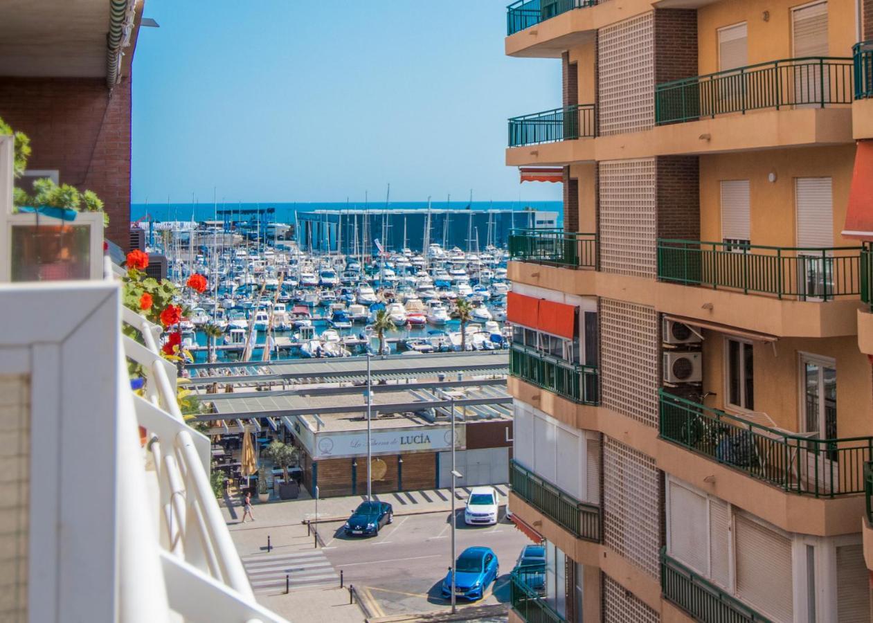 Feines Appartement Mit Hafenblick Santa Pola Exterior photo